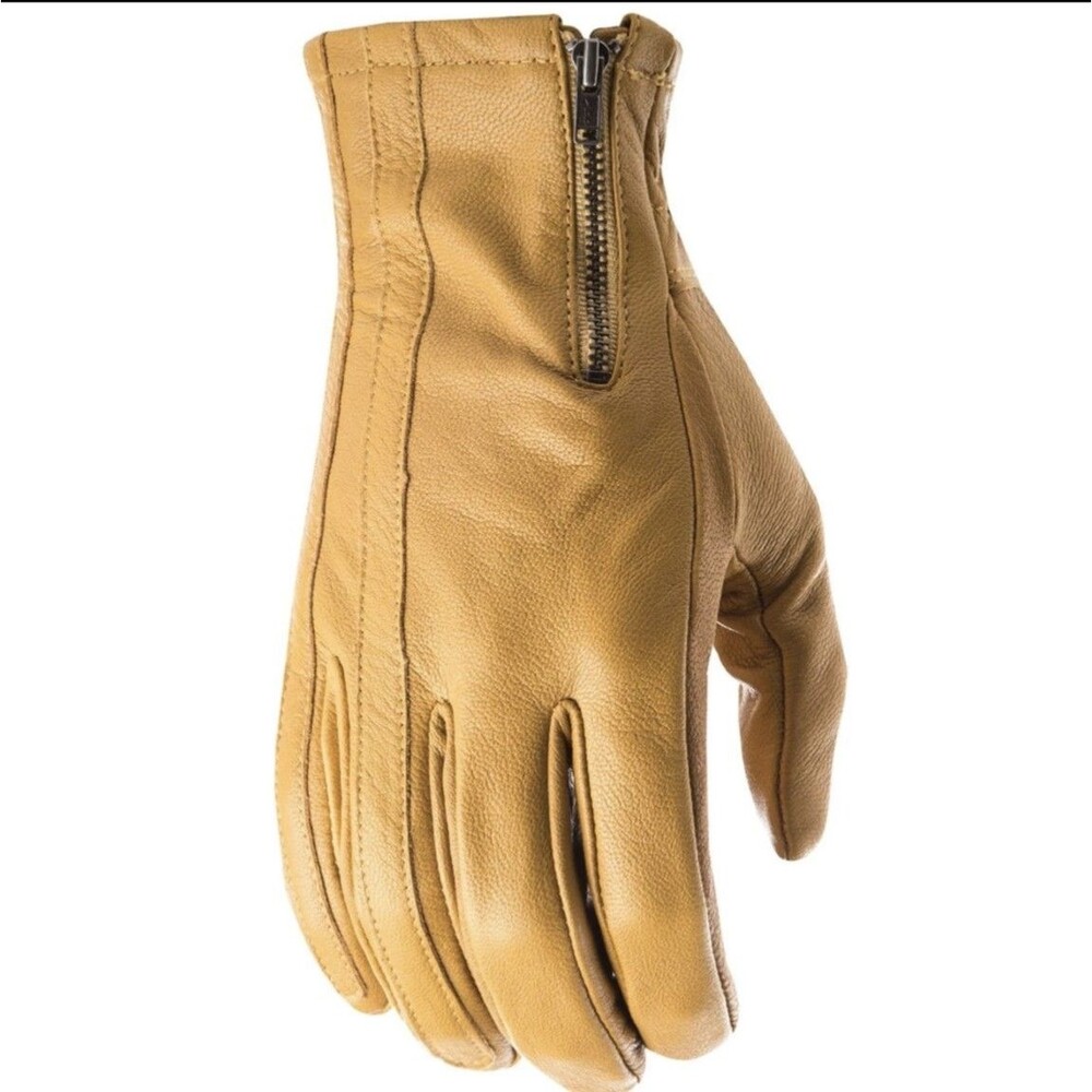 BRAND NEW - Highway 21 Recoil Gloves - Tan SMALL 489-0009S - Motorcycle Riding